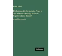 Die Kernpunkte der sozialen Frage in den Lebensnotwendigkeiten der Gegenwart und Zukunft: in Großdruckschrift