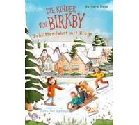 Die Kinder Von Birkby. Schlittenfahrt Mit Ziege