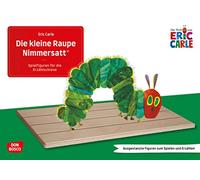 Die kleine Raupe Nimmersatt. Erzählschienen-Figurenset: Ausgestanzte Spielfiguren und Skript. Sprachförderung in Kindergarten und Grundschule. Farben, ... Bilderbuchgeschichte für die Erzählschiene.