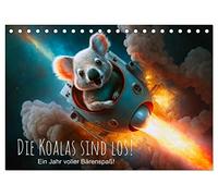 Die Koalas sind los! Ein Jahr voller Bärenspaß (Tischkalender 2026 DIN A5 quer), CALVENDO Monatskalender: Dieser Kalender ist randvoll mit den ... Koala, der dich zum Lachen bringen wird.