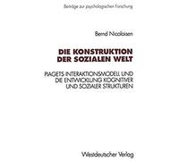 Die Konstruktion Der Sozialen Welt