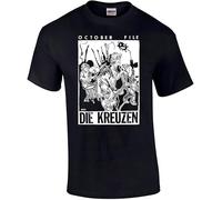 Die Kreuzen October File T-Shirt by Brian Walsby. Limited to 300. Official, Punk Black Manches Courtes(X-Large)