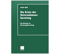 Die Krisis Der Unternehmensberatung
