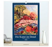 Die Kunst im Detail (hochwertiger Premium Wandkalender 2026 DIN A2 hoch), Kunstdruck in Hochglanz: Papiercollagen Kunstkalender