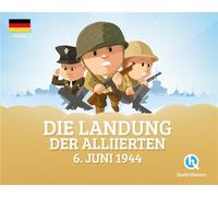Die landung des allierten : 6. juni 1944