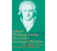 Johann Wolfgang von Goethe – Die Leiden des jungen Werthers – Suhrkamp Verlag
