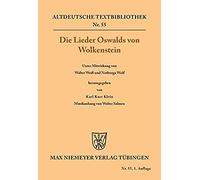 Die Lieder Oswalds Von Wolkenstein
