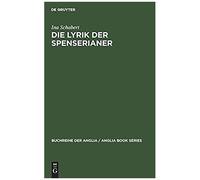 Die Lyrik Der Spenserianer Ina Schabert (Auteur)