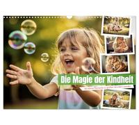 Die Magie der Kindheit (Wandkalender 2027 DIN A3 quer), CALVENDO Monatskalender: Der Inhalt fängt jene besonderen Momente ein, in denen die Welt noch voller Wunder steckt.