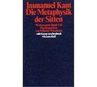 Die Metaphysik der Sitten Kant, Immanuel (Auteur)