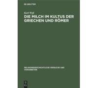 Die Milch Im Kultus Der Griechen Und Römer