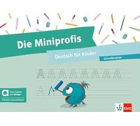 Die Miniprofis Schreibtrainer - Hybride Ausgabe allango: Deutsch für Kinder. Schreibtrainer inklusive Lizenzschlüssel allango (24 Monate)