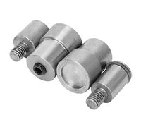 Die moule bouton-pression 4 pièces bouton pression Die moule argent Kits de remplacement en acier inoxydable pour 651/633/831