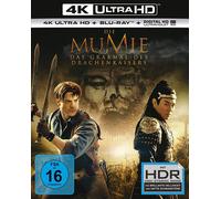 DIE MUMIE:DAS GRABMAL DES DRACHENKAISER (B.FRASER/J.LI/) 2 ULTRA HD BLU-RAY NEUF