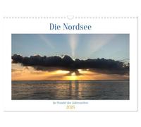 Die Nordsee - Im Wandel der Jahreszeiten (Wandkalender 2026 DIN A3 quer), CALVENDO Monatskalender: Der Wandel im Wattenmeer durch die Jahreszeiten