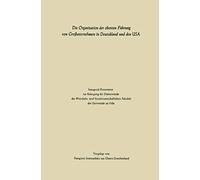 Die Organisation Der Obersten Führung Von Großunternehmen In Deutschland Und Den Usa