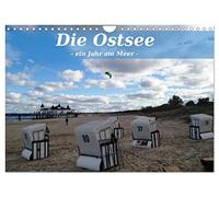 Die Ostsee - Ein Jahr am Meer (Wandkalender 2026 DIN A4 quer), CALVENDO Monatskalender: Die Ostsee begeistert zu jeder Jahreszeit. Fotograf Alexander ... Vielseitigkeit der Orte entlang des Meeres.