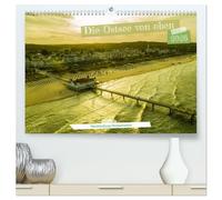 Die Ostsee von oben, Mecklenburg-Vorpommern (hochwertiger Premium Wandkalender 2026 DIN A2 quer), Kunstdruck in Hochglanz: Die Ostseeküste in spektakulären Luftaufnahmen