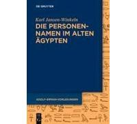 Die Personennamen Im Alten Ägypten