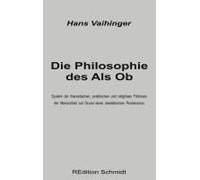 Die Philosophie Des Als Ob