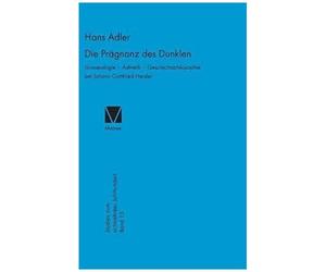 Die Prägnanz Des Dunklen