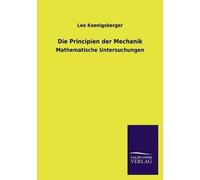 Die Principien Der Mechanik
