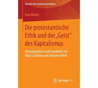 Die Protestantische Ethik Und Der "Geist" Des Kapitalismus