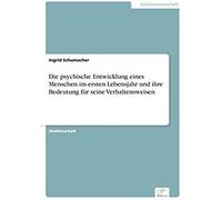 Die Psychische Entwicklung Eines Menschen Im Ersten Lebensjahr Und Ihre Bedeutung Für Seine Verhaltensweisen