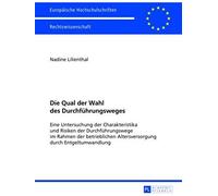Die Qual Der Wahl Des Durchführungsweges