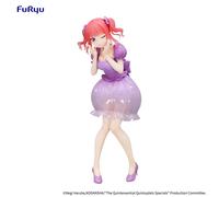 Die Quintessential Quintuplets Trio-try-it PVC-Statue Nakano Nino Pastellkleid V