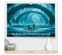 Die Reise zum Mittelpunkt der Erde (hochwertiger Premium Wandkalender 2027 DIN A2 quer), Kunstdruck in Hochglanz: Eine epische Bildreise zum ... Wissenschaft und dramatischer Naturgewalten.