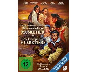 Die Ritter von Pardaillan Doppelbox: 1. Der scharlachrote Musketier (1962) / 2. Der Triumph des Musketiers (1964) (beide Filme restauriert)