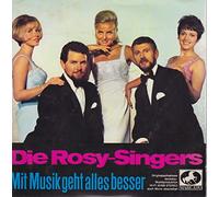 Die Rosy-Singers - ROSY-SINGERS, DIE / Mit Musik geht alles besser / Bildhülle / MARCATO # 42 629 / Deutsche Pressung / 7" Vinyl Single Schallplatte / Sing, Nachtigall,sing / Haben Sie schon mal im Dunkeln geküßt / Das Karussell / ORCHESTER JEAN THOME/
