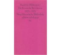 Die Russische Revolution 1905-1921, Neue Historische Bibliothek Manfred Hildermeier (Auteur)