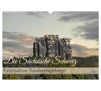 Die Sächsische Schweiz / Faszination Sandsteingebirge (Wandkalender 2026 DIN A3 quer), CALVENDO Monatskalender: Eine einzigartige Fotosammlung aus dem Elbsandsteingebirge
