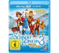 DIE SCHNEEKÖNIGIN 3-FEUER UND EIS 3D/2D BD BLU-RAY NEUF
