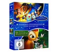 Die Schöne und das Biest/Bambi-Diamond-Geschenkpack [Blu-Ray] [Import]