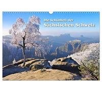 Die Schönheit der Sächsischen Schweiz (Wandkalender 2026 DIN A3 quer), CALVENDO Monatskalender: Wunderschöne Landschaften im Elbsandsteingebirge