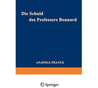 Die Schuld Des Professors Bonnard