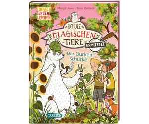 Die Schule der magischen Tiere ermittelt 5: Der Gurkenschurke: Einfach Lesen Lernen | Mit Eisbär-Detektiv Murphy und den magischen Tieren macht Lesen lernen Spaß!