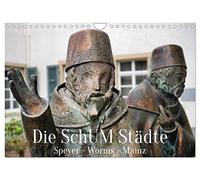 Die SchUM Städte Speyer, Worms, Mainz (Wandkalender 2026 DIN A4 quer), CALVENDO Monatskalender: Jüdisches Erbe in den Städten Speyer, Worms und Mainz.