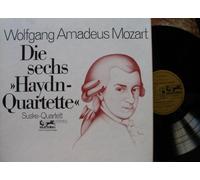 Die sechs Haydn-Quartette, Streichquartett Nr. 14-19, KV. 387, 421, 428, 458, 464, 465. Suske-Quartett. Club-Sonderauflage Stereo