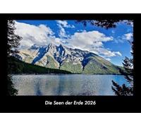 Die Seen der Erde 2026 Fotokalender DIN A3: Monatskalender mit Bild-Motiven aus Fauna und Flora, Natur, Blumen und Pflanzen