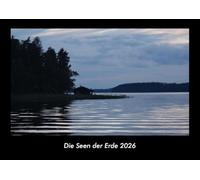 Die Seen der Erde 2026 Fotokalender DIN A3: Monatskalender mit Bild-Motiven aus Fauna und Flora, Natur, Blumen und Pflanzen
