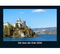 Die Seen der Erde 2026 Fotokalender DIN A5: Monatskalender mit Bild-Motiven aus Fauna und Flora, Natur, Blumen und Pflanzen