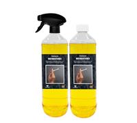 Die Seifenblase Cleanerist Lot de 2 nettoyants de suie et de nicotine de 1 l - Nettoyant anti-nicotine - Nettoyant anti-fumée - Nettoyant pour plastique - Pour dépôts de nicotine