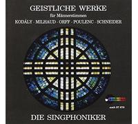 Die Singphoniker - Geistliche Werke Fur Tiefe Stimmen