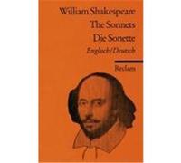 Die Sonette / The Sonnets Shakespeare, William (Auteur)