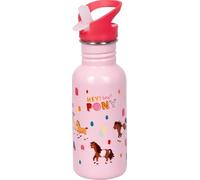 Die Spiegelburg - Bouteille en acier inoxydable - Mon cl.Ponyhof (environ 0,5 l)