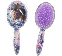 DIE SPIEGELBURG - Brosse à cheveux avec paillettes mobiles - Amis des chevaux